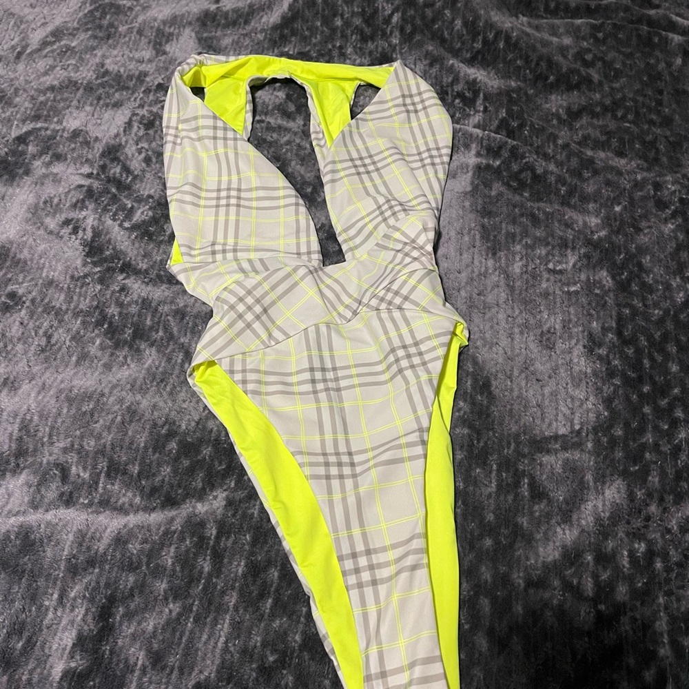 Sahara Ray Swim - Venus Neon Plaid One Piece Swimsuit